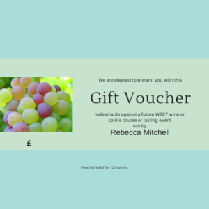 Gift vouchers for sale for WSET wine and spirits courses